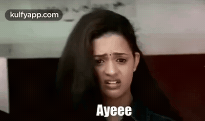 Woman With Long Hair Saying Ayeeee GIF