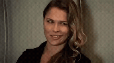 Woman With Long Hair Smiling GIF