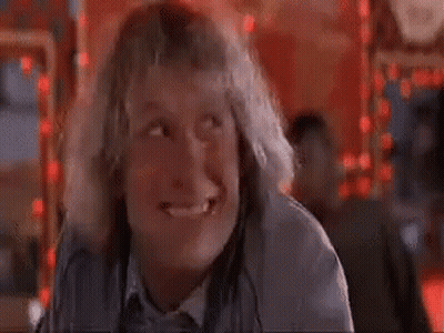 Woman With Long Hair Smiling Looking Up GIF