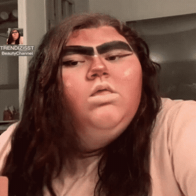 Woman With Makeup And Trendizisst Beautychannel GIF