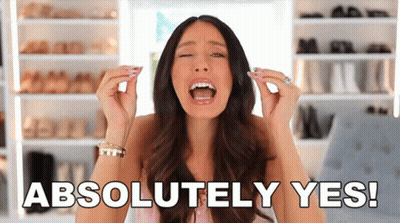 Woman With Mouth Open Absolutely Yes GIF