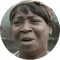 Woman With Mouth Open Sticker