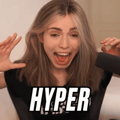 Woman With Mouth Open Hyper GIF