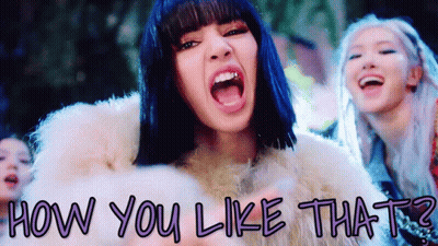 Woman With Mouth Open Saying How You Like That GIF
