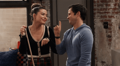 Woman With Mouth Open Saying I Am Taking It GIF