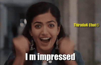 Woman With Mouth Open Saying I'm Impressed GIF