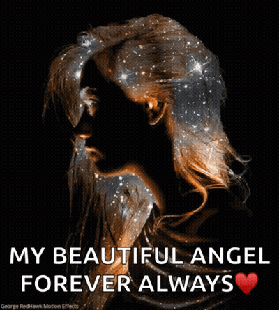 Woman With My Beautiful Angel Forever Always GIF