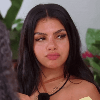 Woman With Neck Tattoo GIF