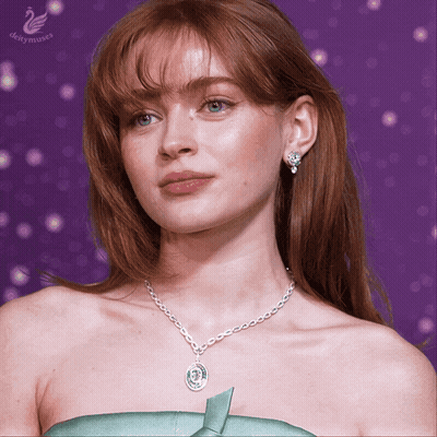 Woman With Necklace And Earrings Saying Dirty Nurses GIF