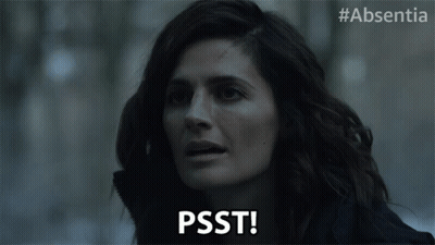 Woman With Netflix Logo On Shoulder GIF