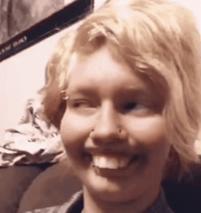 Woman With Nose Ring Smiling GIF
