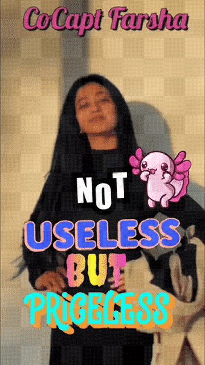 Woman With Not Useless But Progress GIF