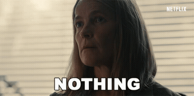 Woman With Nothing Written On Face GIF