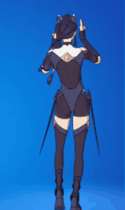 Woman With Open Mouth Saying This Thicc GIF