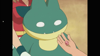 Woman With Pink Ring Holding Cartoon Character GIF