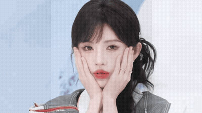 Woman With Ponytail Close Up GIF
