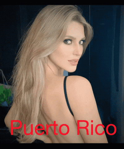 Woman With Puerto Rico GIF