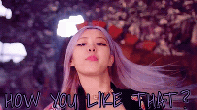 Woman With Purple Hair Saying How You Like That GIF