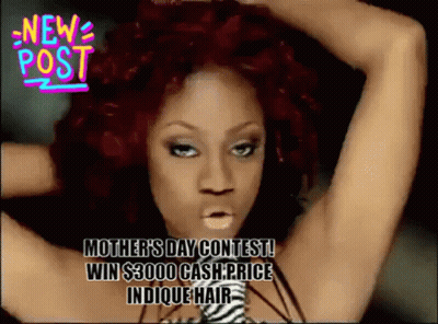 Woman With Red Hair Mother's Day Contest GIF