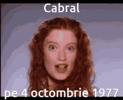 Woman With Red Hair Saying Cabral GIF