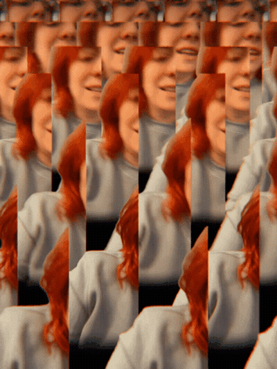 Woman With Red Hair GIF