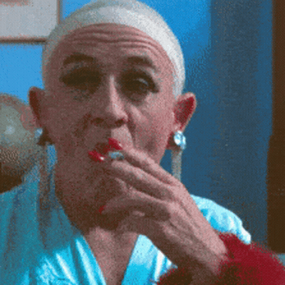 Woman With Red Lipstick GIF
