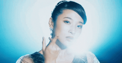 Woman With Red Lipstick And Tiara GIF