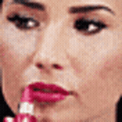 Woman With Red Lipstick Close Up GIF