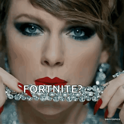 Woman With Red Lipstick Holding Necklace GIF