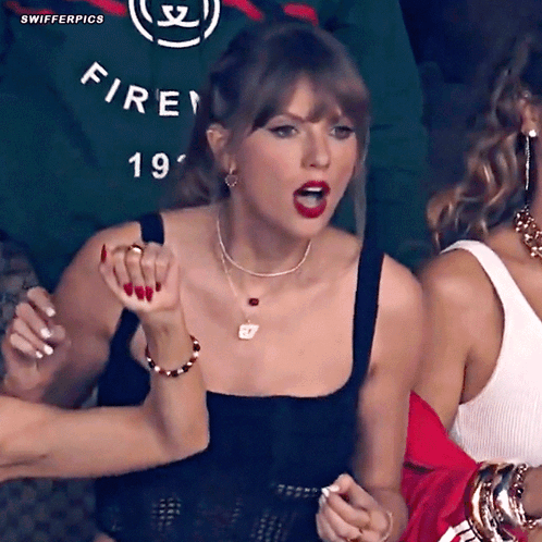 Woman With Red Nails Black Tank Top 19 GIF