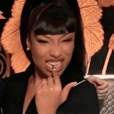 Woman With Ring Eating With Fork GIF