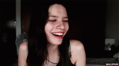 Woman With Ring Laughing Niallstaxx GIF