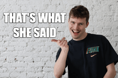 Woman With Ring Wearing Funny Face Says What She Said Only Longer Lol GIF