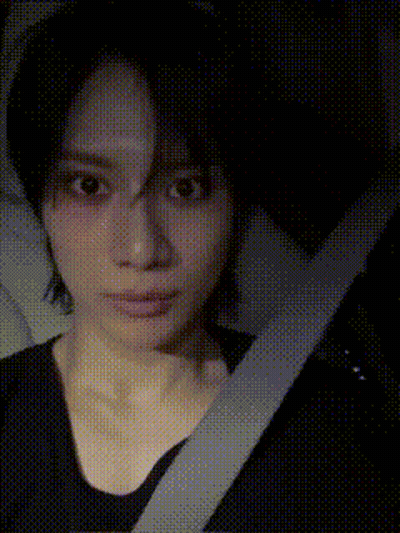 Woman With Seat Belt Around Neck GIF