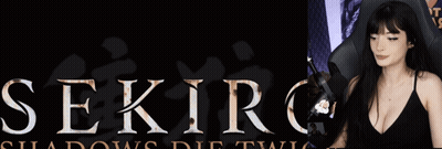 Woman With Sekiro Shadows Die Twilight Sign GIF