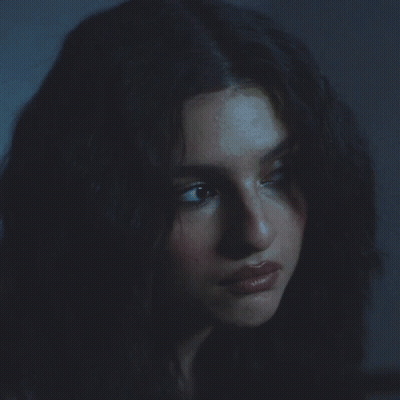 Woman With Serious Look GIF
