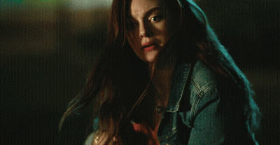 Woman With Serious Look GIF