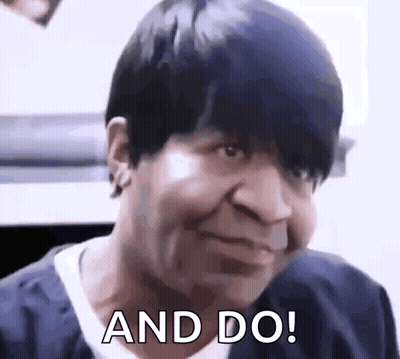 Woman With Short Black Hair Making Funny Face Saying And Do GIF