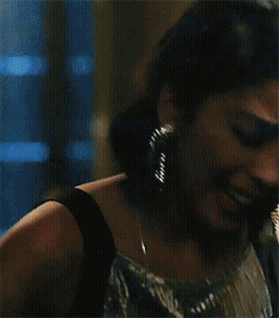 Woman With Slight Smile GIF