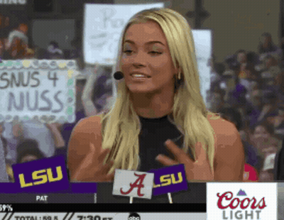 Woman With Snus 4 Nuss Sign GIF