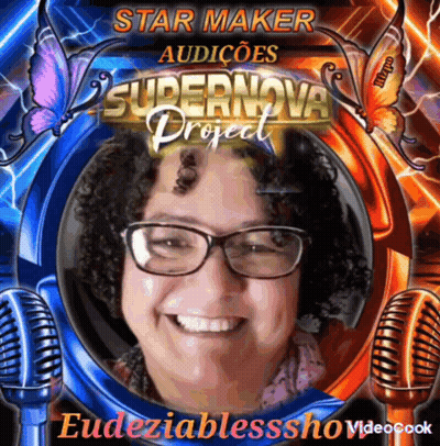 Woman With Star Maker Audicoes Supernova Project GIF