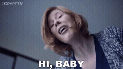 Woman With Sunglasses And Heart Saying Hi Baby GIF