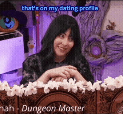 Woman With That's On My Dating Profile GIF