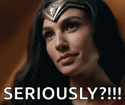 Woman With Tiara Saying Seriously GIF