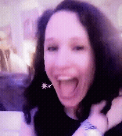 Woman With Tongue Out Close Up GIF