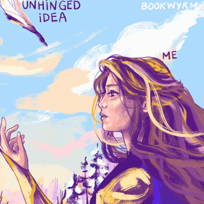 Woman With Unhinged Idea GIF