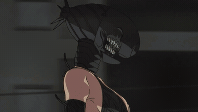 Woman With Very Large Head GIF