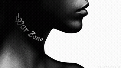 Woman With War Zone On Neck GIF