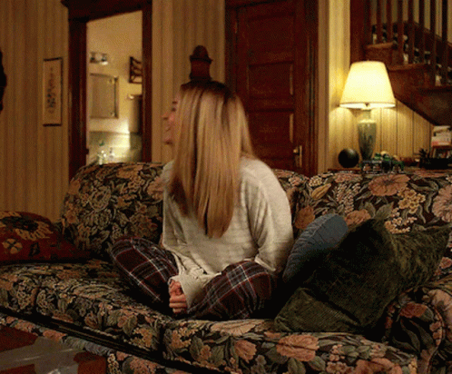 Woman With Wig Saying Insomnia GIF