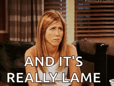 Woman With Wine Glass Saying Really Lame GIF